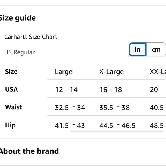 Women’s Carhartt Plus Size Utility Cargo Shorts Black Canvas Size 16 NWT - Picture 7 of 7